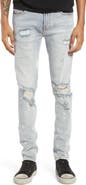 Cult of Individuality Punk Men's Ripped Super Skinny Jeans