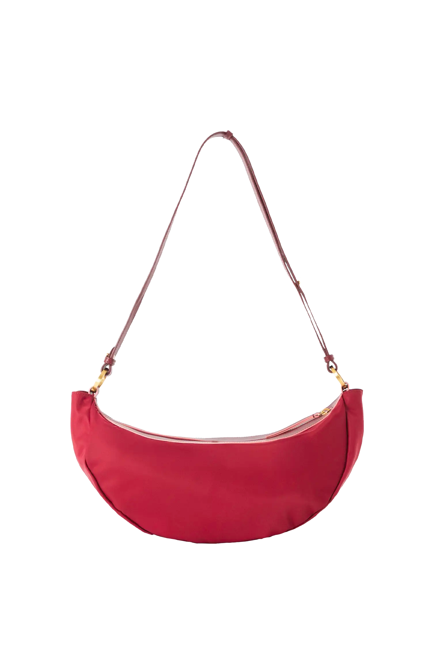 Luna Half Moon Bag, Alternate, color, Red