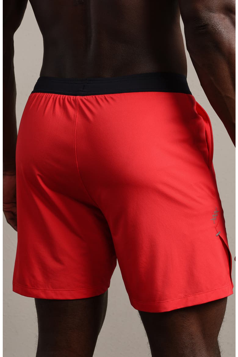 Endure 6-Inch Lined Training Shorts, Alternate, color, CABANA RED