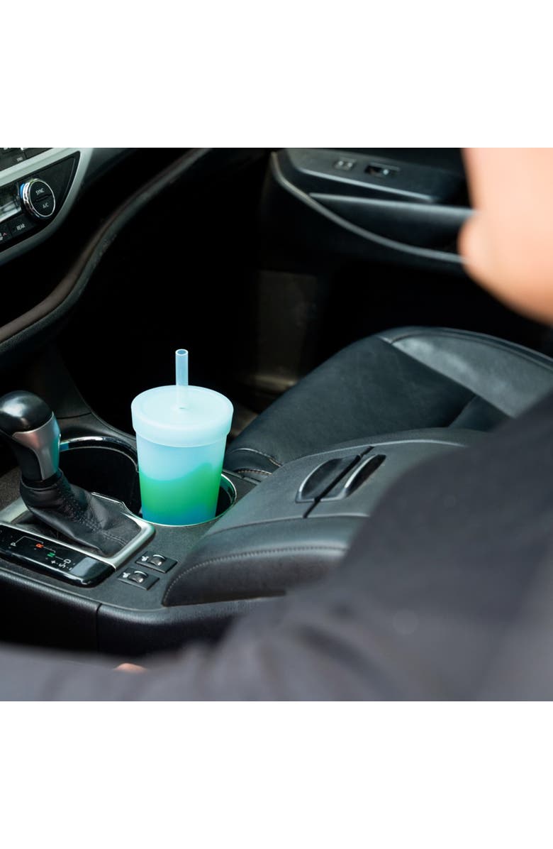 Silipint Silicone 22oz Straw Tumblers, 2 Pack, Alternate, color, 