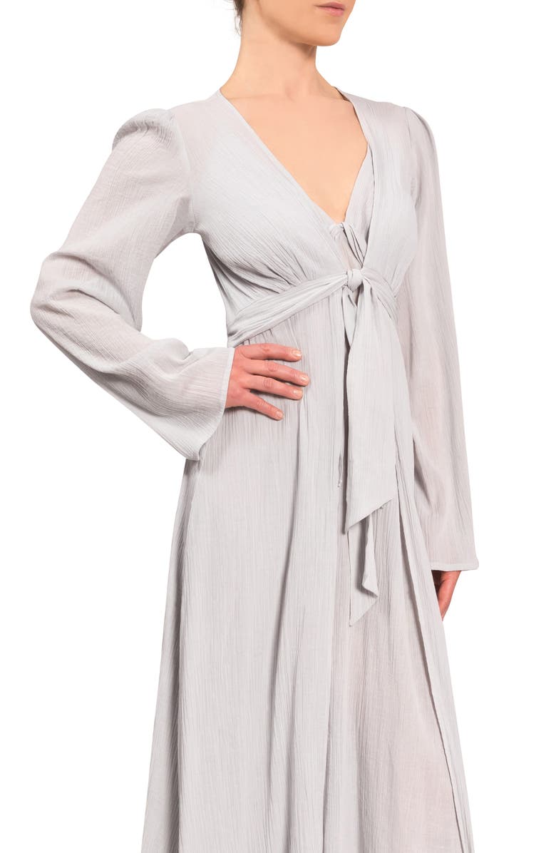 Everyday Ritual Diane Cotton Duster Robe, Alternate, color, Mist
