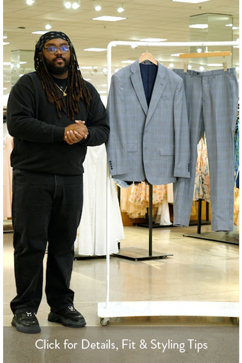 Light Grey Check Virgin Wool Suit video