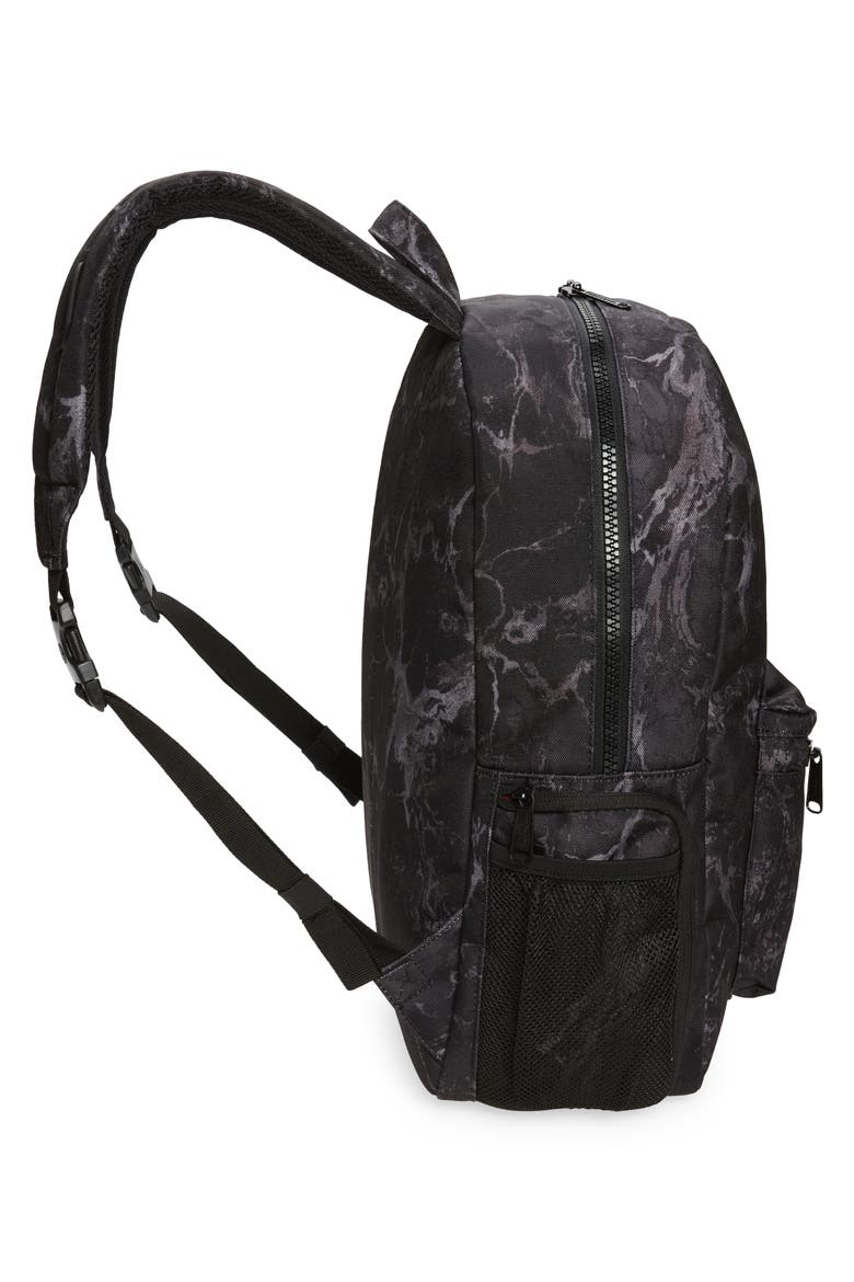 Settlement Sprout Diaper Backpack, Alternate, color, BLACK MARBLE