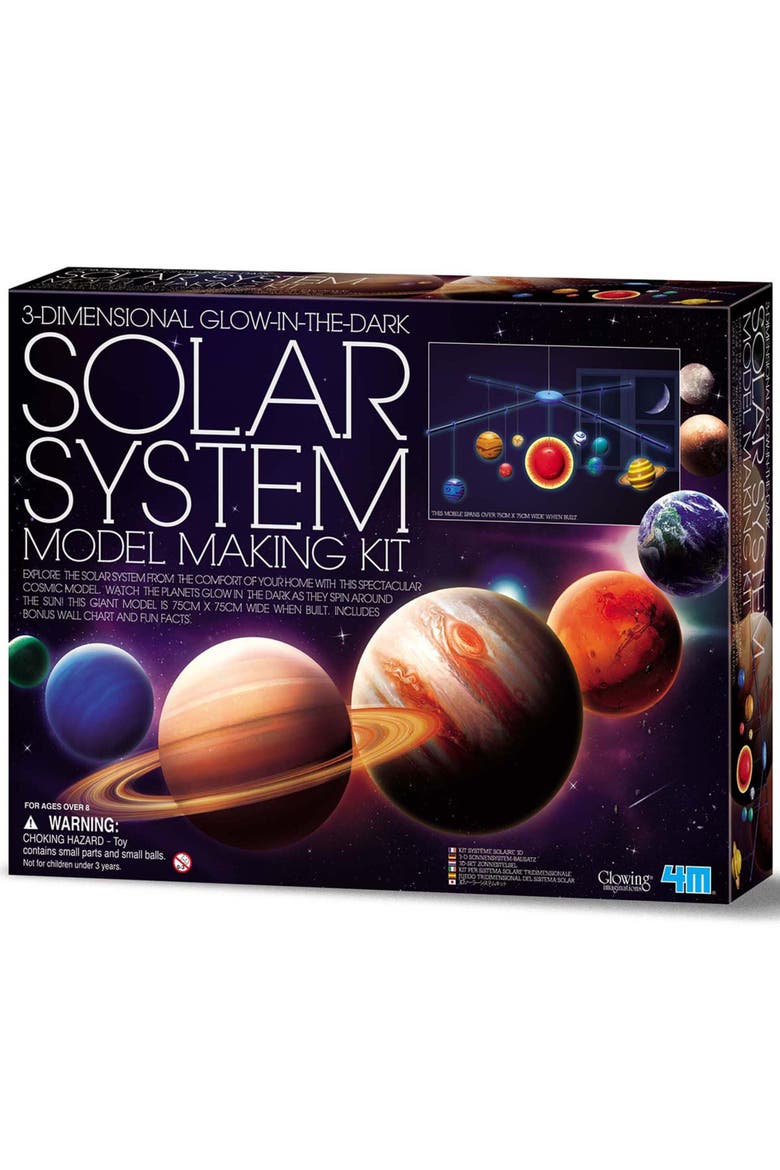 Solar System Model Making Kit 3D Planet Mobile, Main, color, Multicolored