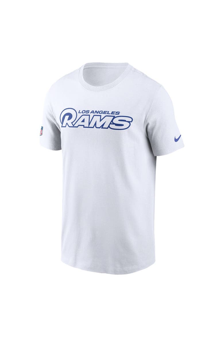 Men's Nike Los Angeles Rams Fearsome White Gridiron Grit T-Shirt, Alternate, color, White