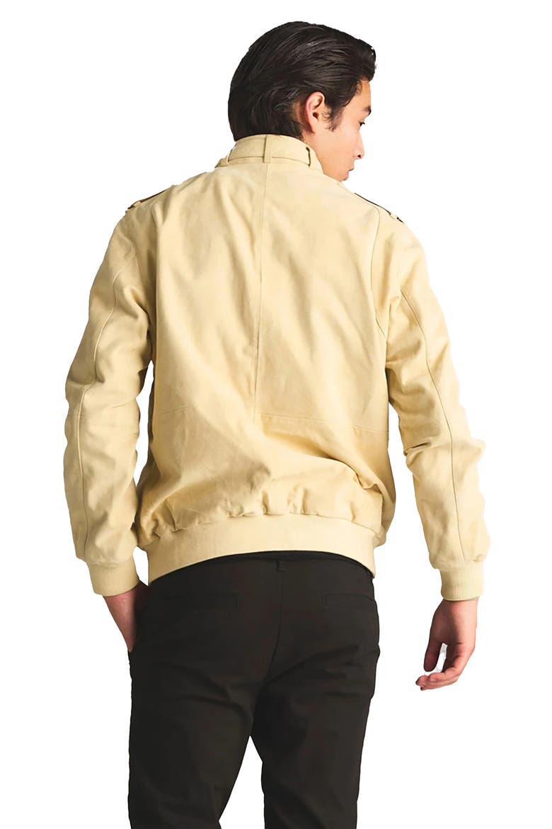 Men's Soft Suede Iconic Jacket, Alternate, color, Chamois