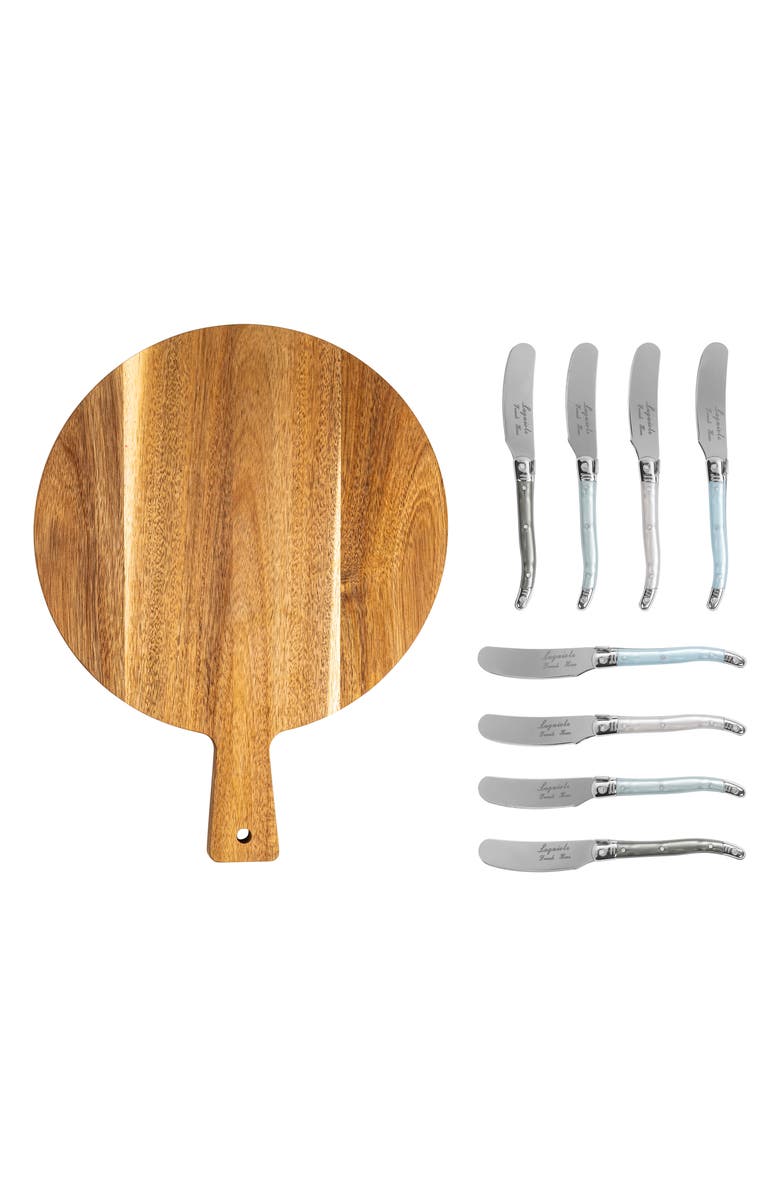 FRENCH HOME Laguiole Cheese Board & Tools Set, Alternate, color, 
