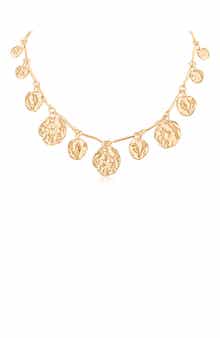 Graduated Disc Necklace