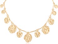 JARDIN Graduated Disc Necklace