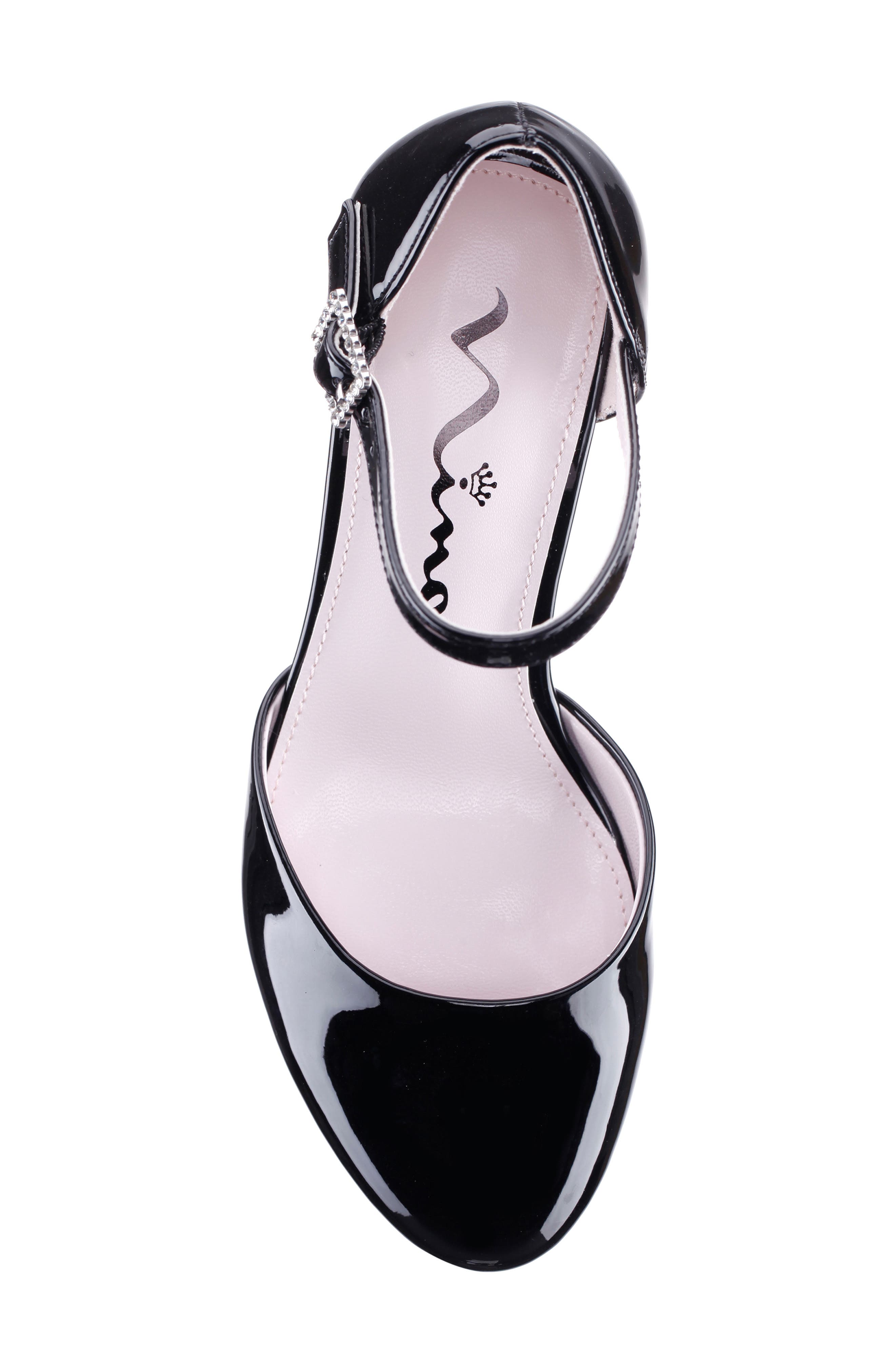 Nina Kids' Macey Pump, Alternate, color, Black Patent