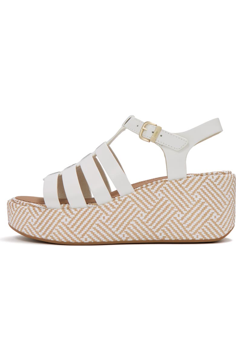 FitFlop Platfforms Graphic-Fisherman, Alternate, color, Urban White