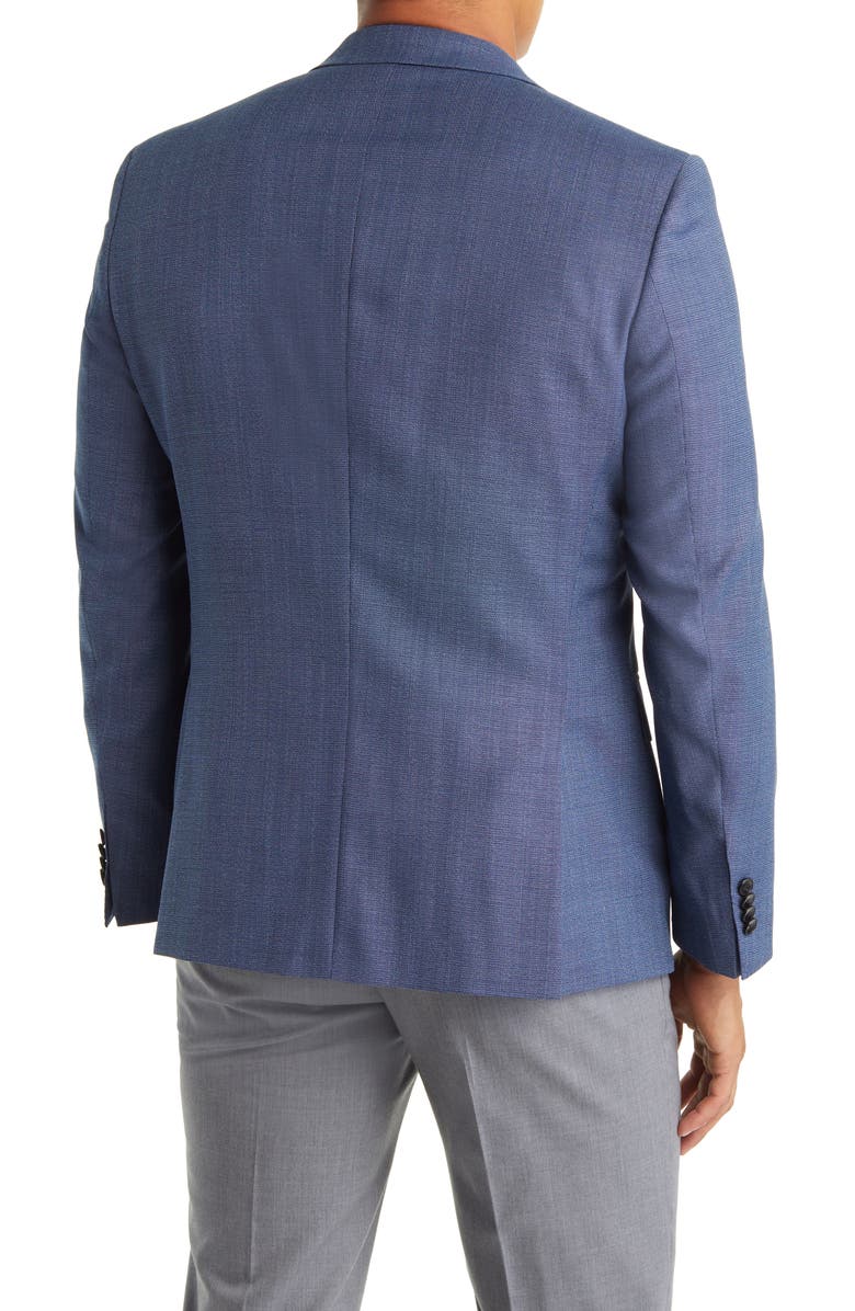 BOSS Slim Fit Virgin Wool Sport Coat, Alternate, color,