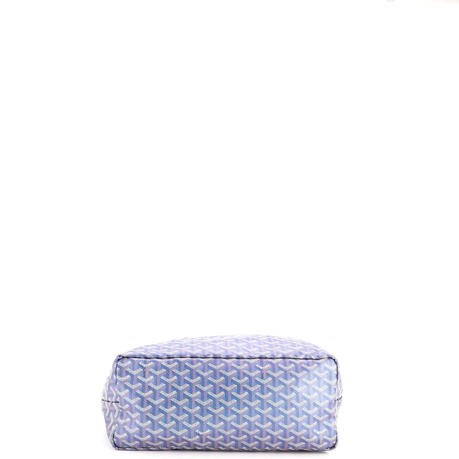 Saint Louis Tote Iridescent Coated Canvas PM, Alternate, color, Blue