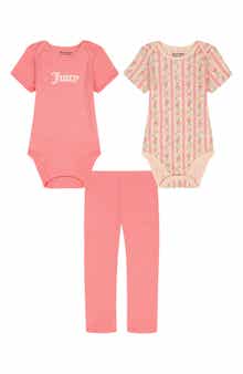 Juicy Couture 3-Piece Bodysuit & Leggings Set