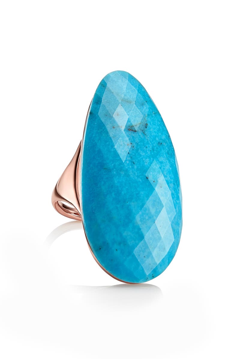 Monica Vinader Nura Cocktail Ring, Main, color, Ros Gold