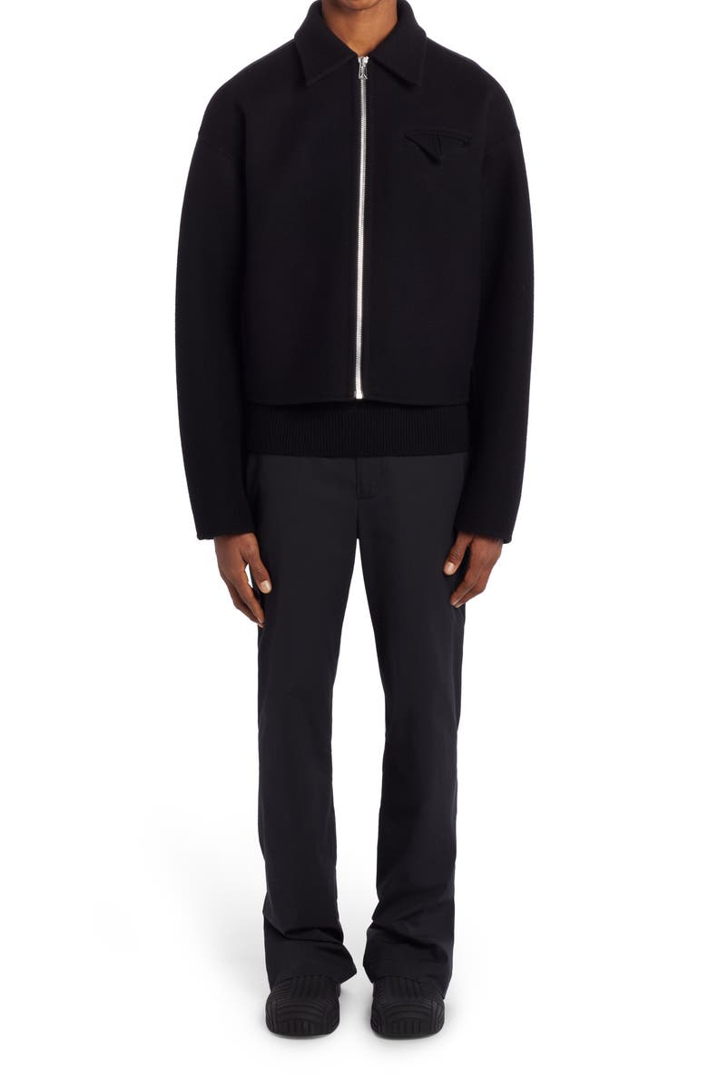 Bottega Veneta Double Face Wool & Cashmere Jacket, Alternate, color, 