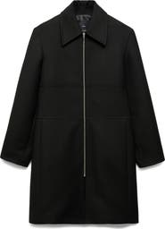 MANGO Straight Cut Coat