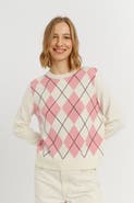 Chinti & Parker Wool-Cashmere Diamond Sweater