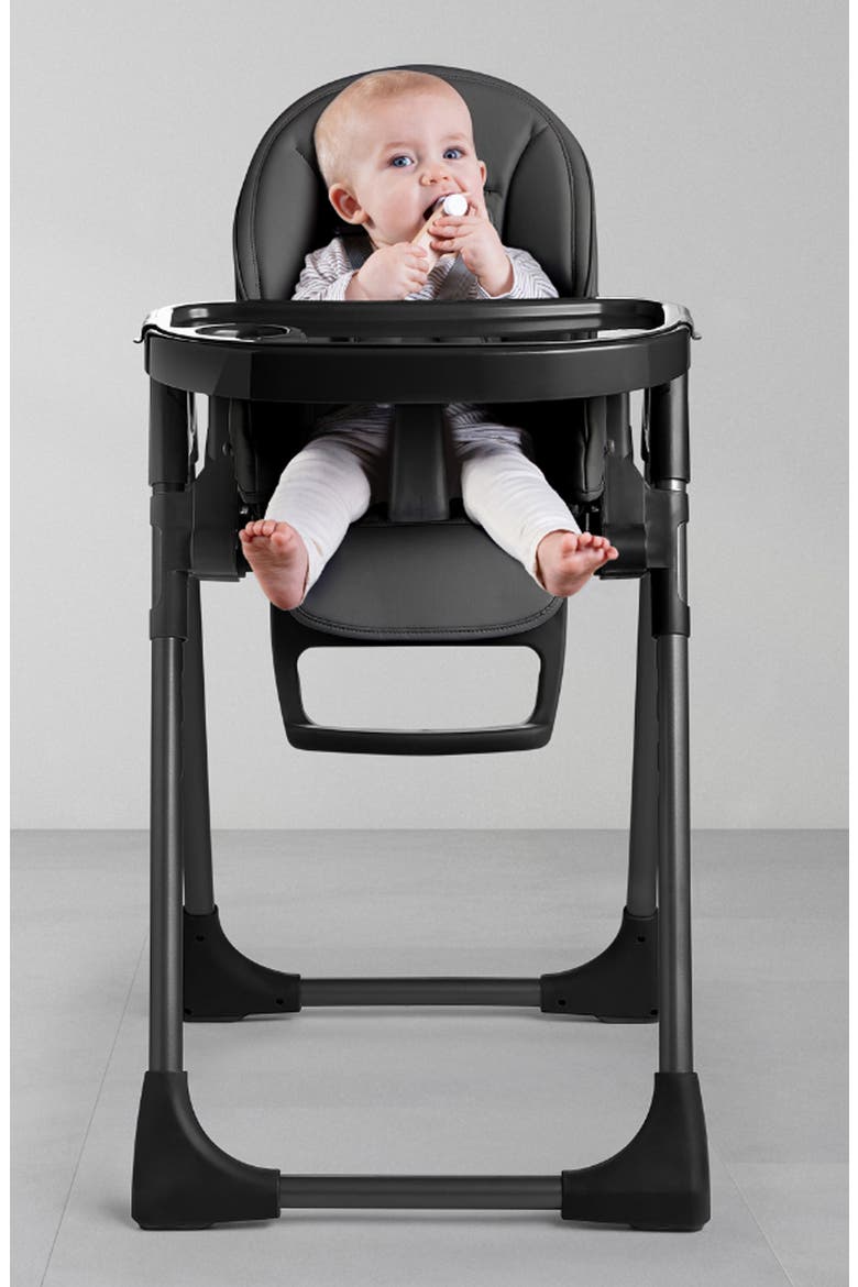 Gourmet High Chair, Alternate, color, BLACK
