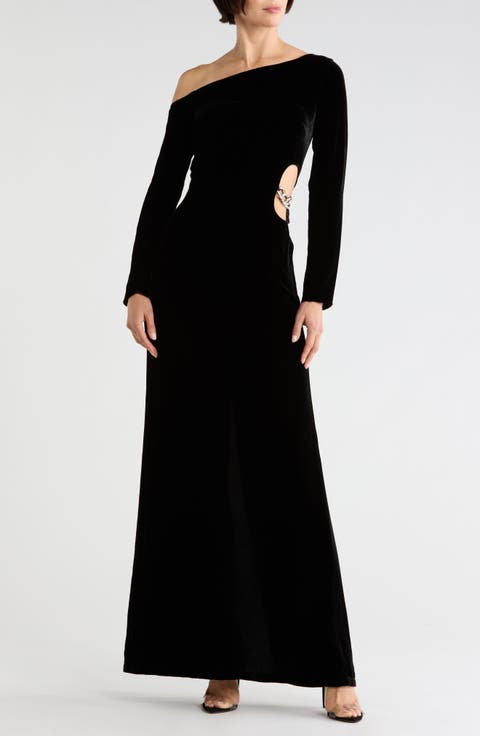 Seren Cutout Long Sleeve Maxi Dress