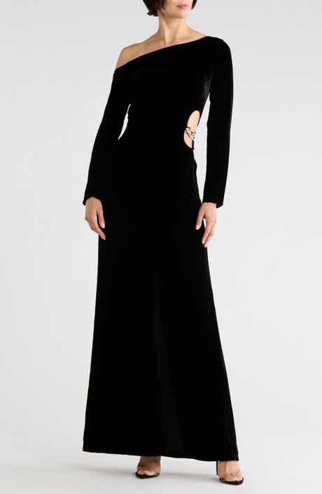 Seren Cutout Long Sleeve Maxi Dress
