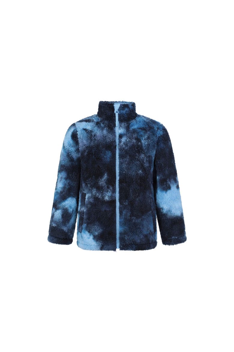 Childrens/Kids Cosy Rainbow Fleece, Main, color, Dark Blue