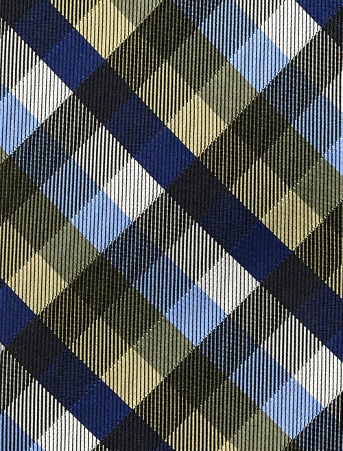 Synrgy Big & Tall Multi Check Tie In Multi