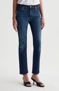 AG Mari Mid Rise Ankle Slim Straight Leg Jeans
