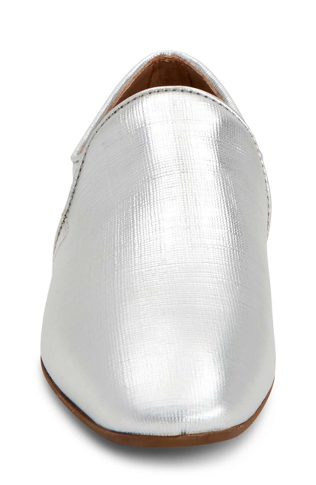Revy Weatherproof Loafer, Alternate, color, SILVER