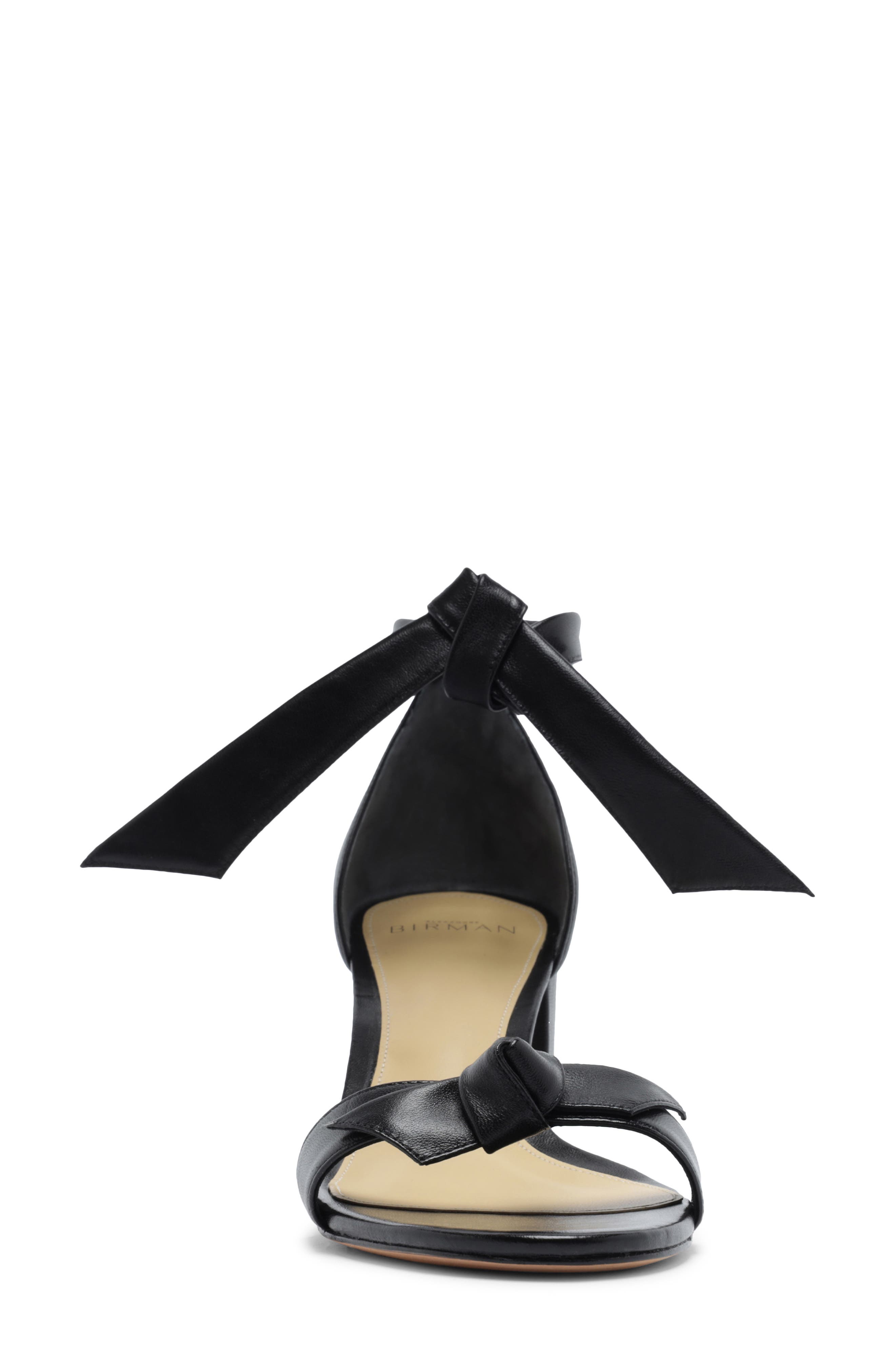 Alexandre Birman Clarita Block Heel Sandal, Alternate, color, Black