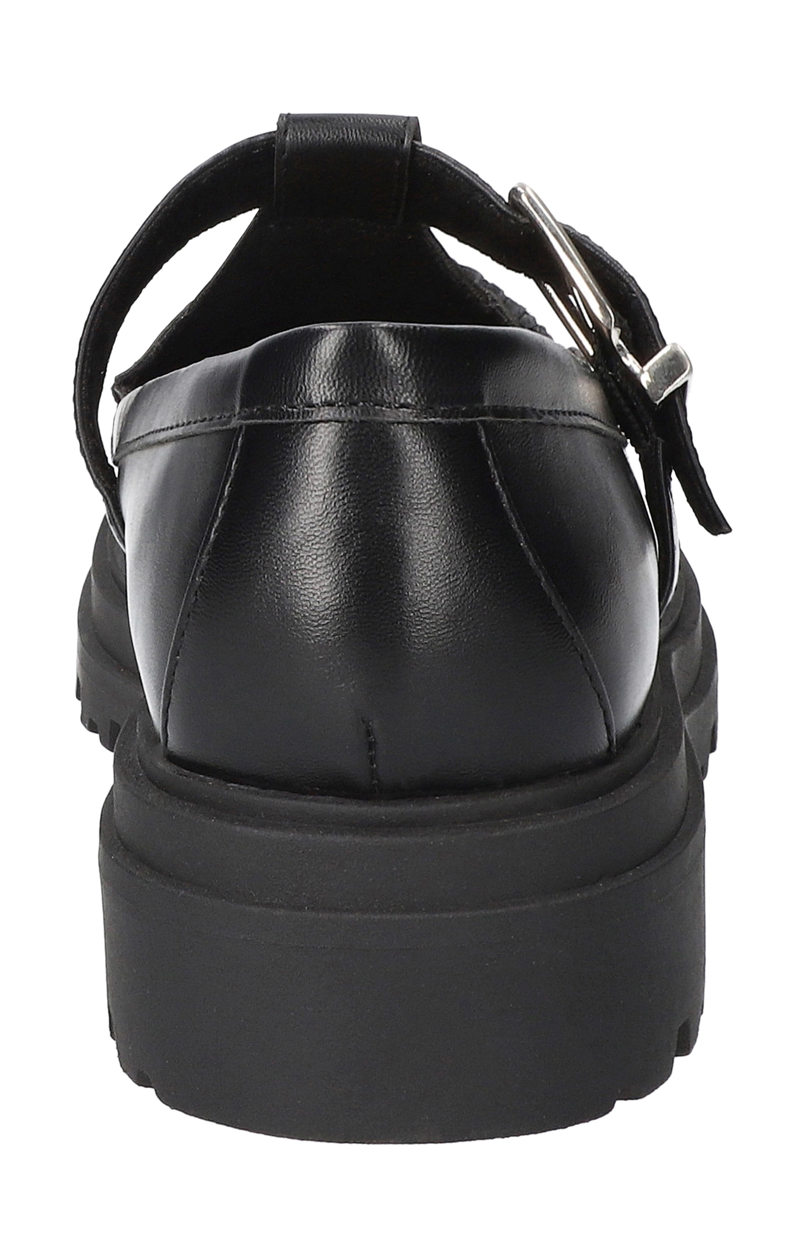 Bella Vita Makell Lug Sole Loafer, Alternate, color, Black