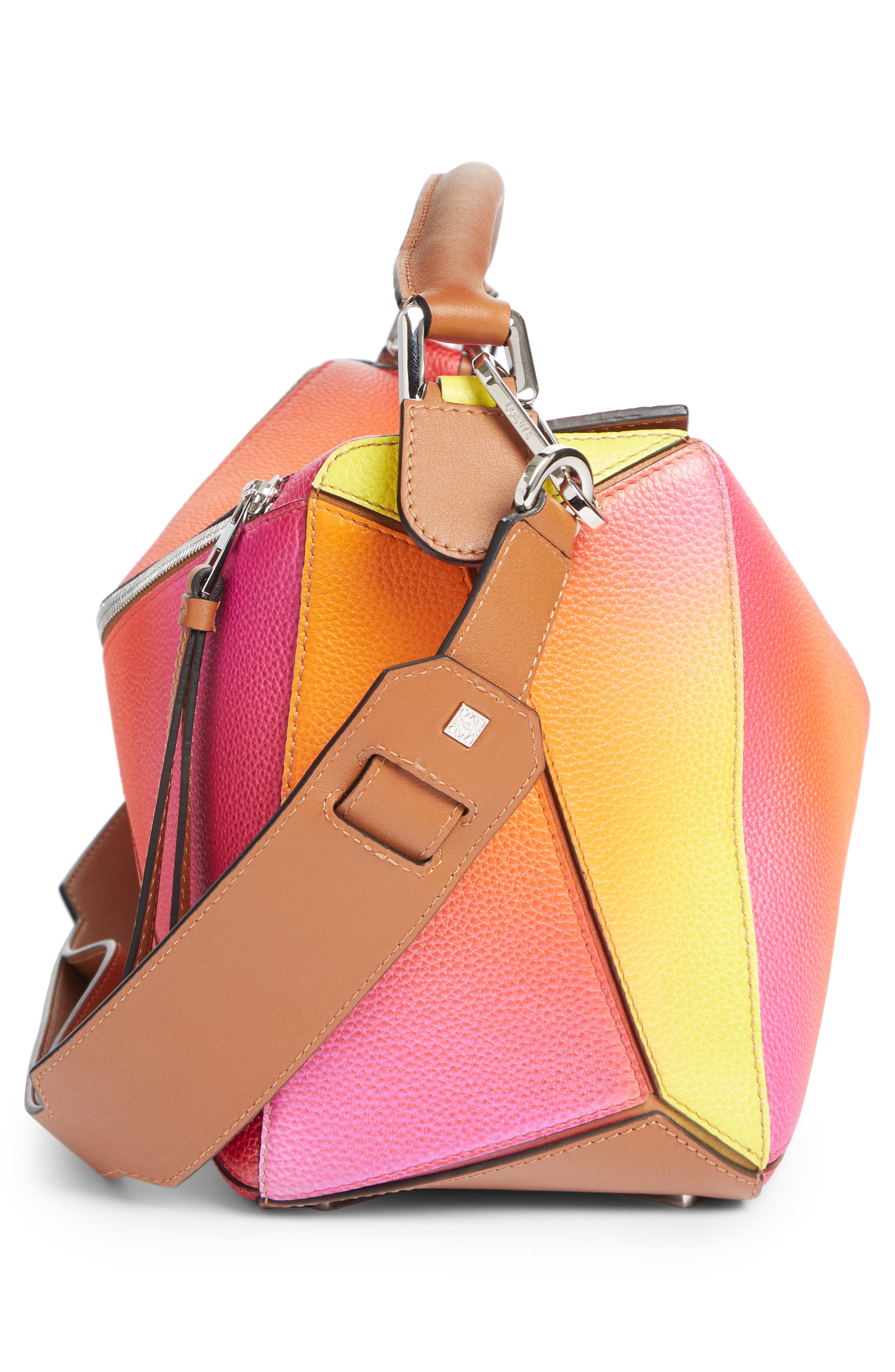 Loewe Puzzle Ombré Calfskin Leather Bag, Alternate, color, 