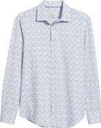 Bugatchi James OoohCotton® Disco Ball Print Button-Up Shirt