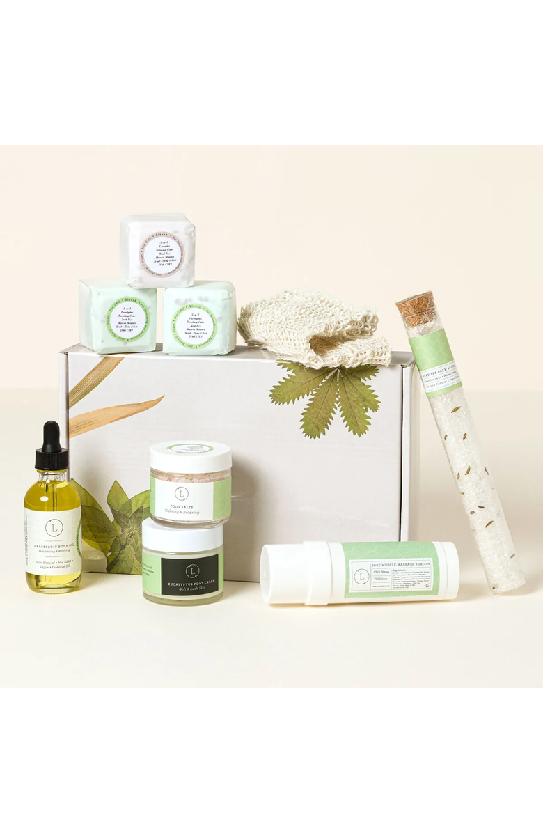 Uncommon Goods CBD Ultimate Relaxation Gift Set, Alternate, color, Multi