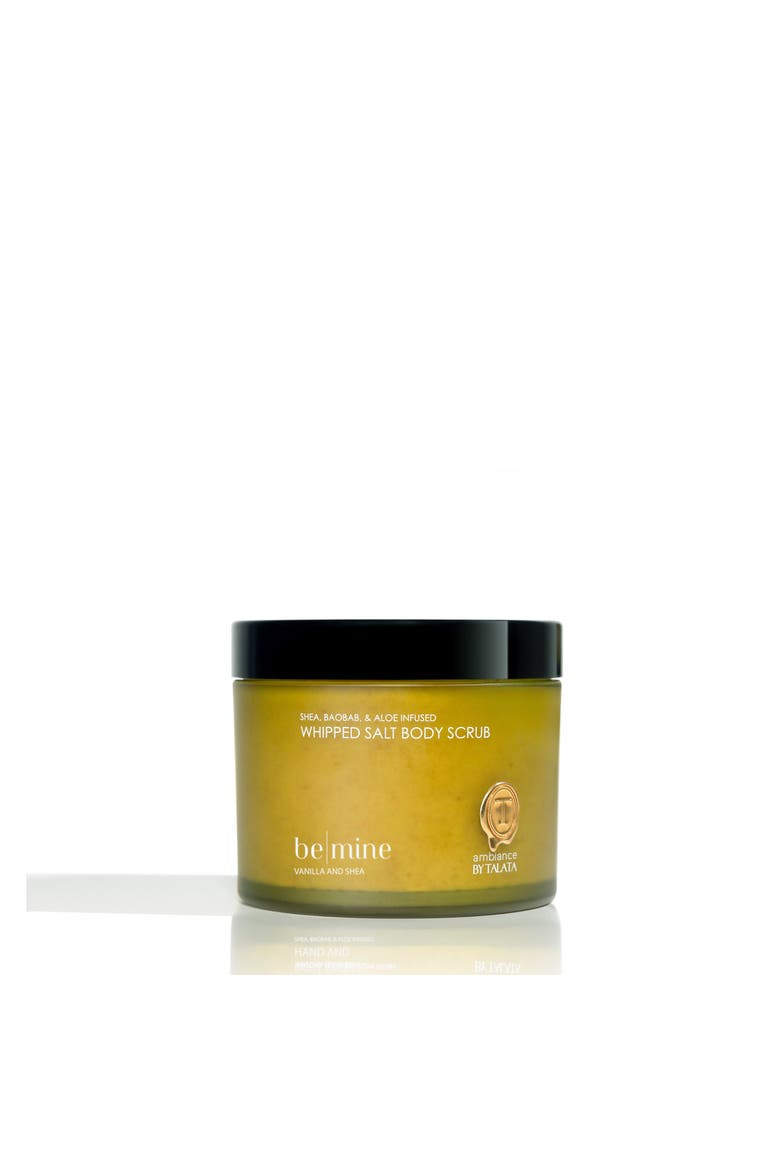Vanilla & Shea Whipped Salt Body Scrub, Main, color, No color