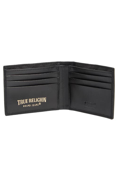 TRUE RELIGION TRUE RELIGION AGLET SLIM BIFOLD RFID WALLET