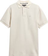 Barbour Harworth Textured Stripe Cotton Polo
