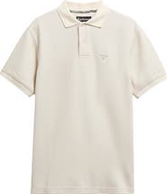 Barbour Harworth Textured Stripe Cotton Polo