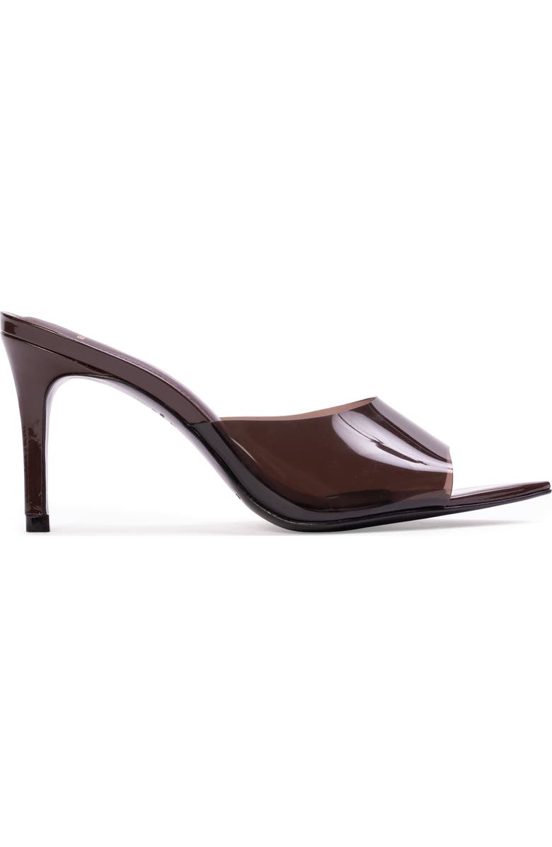 BLACK SUEDE STUDIO BELLE SANDAL, Main, color, Chocolate Patent Leather