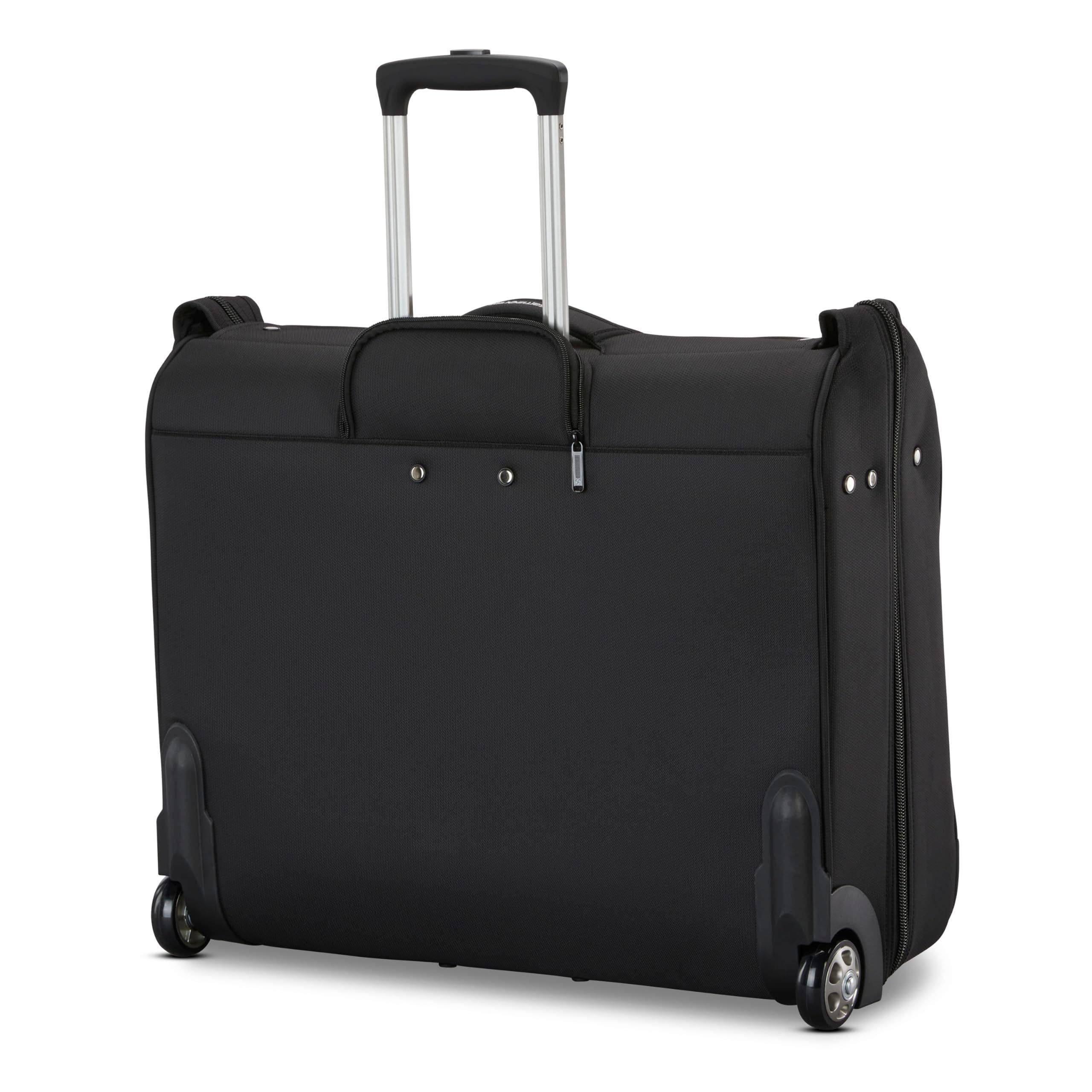 Samsonite Ascella 4 Ultravalet Rolling Garment Bag, Alternate, color, Black