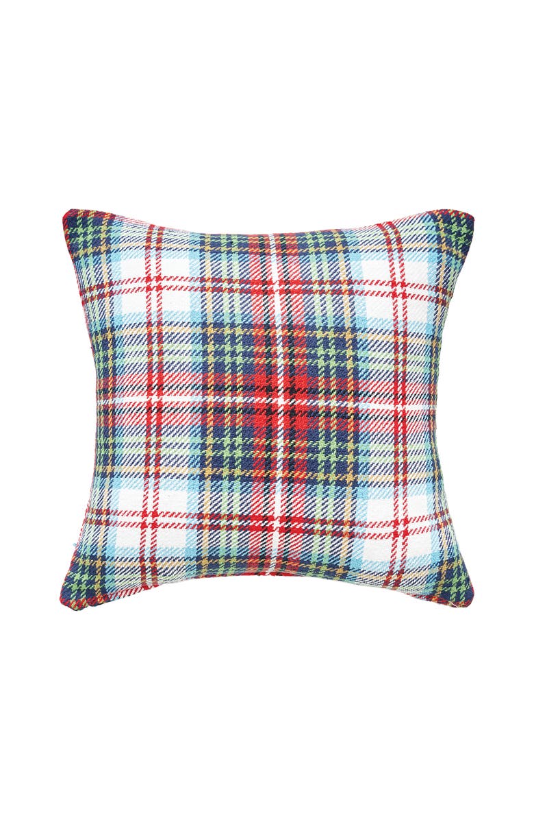 C&F Home Morris Plaid Woven Christmas Throw Pillow, 18" x 18", Alternate, color, 