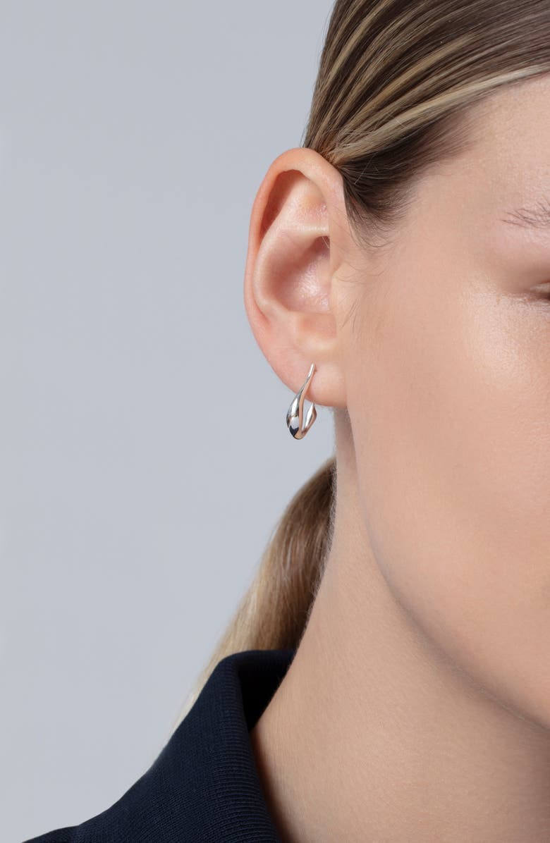 JENNY BIRD Mini Collette Hoop Earrings, Alternate, color, High Polish Silver