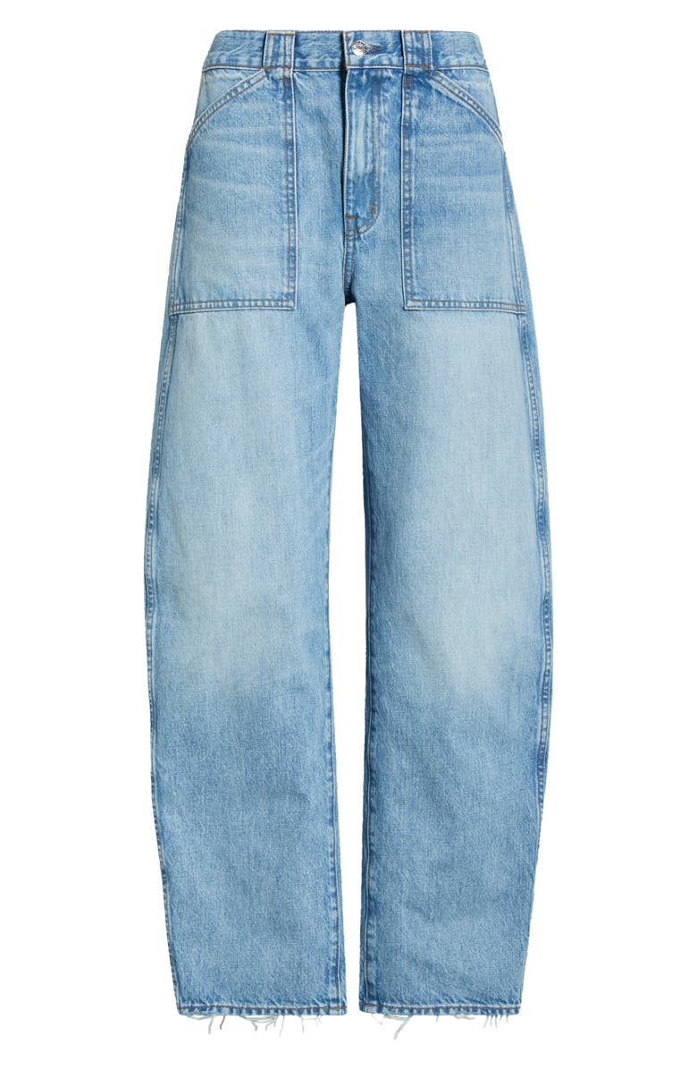 Madewell The Balloon Utility Jeans, Alternate, color, Raebrook Wash