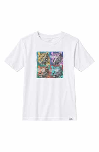 Kids' Leopard Warhol Graphic T-Shirt