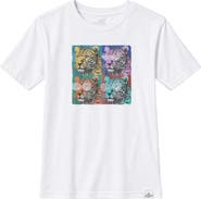 Kid Dangerous Kids' Leopard Warhol Graphic T-Shirt