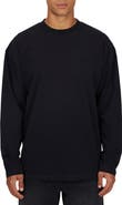 Good For Nothing Emblem Tonal Relaxed Slub  Long sleeve T-shirt