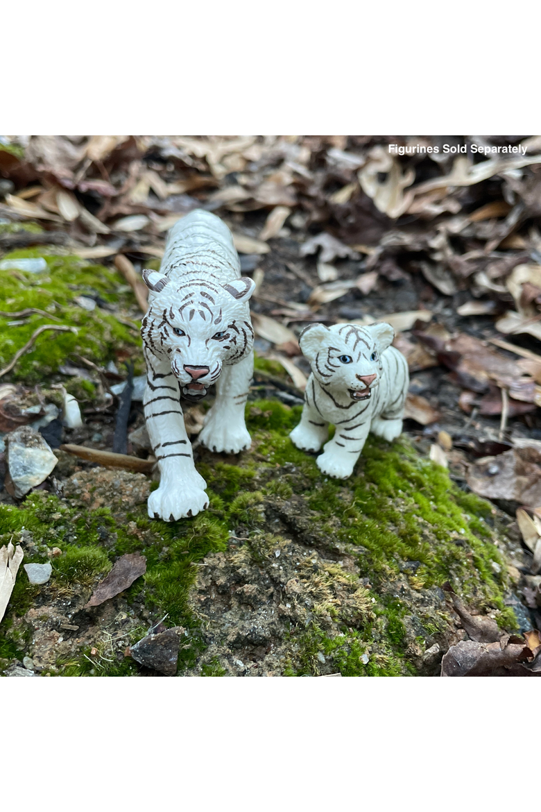 White Bengal Tiger Kids Toy Figure, Alternate, color, None
