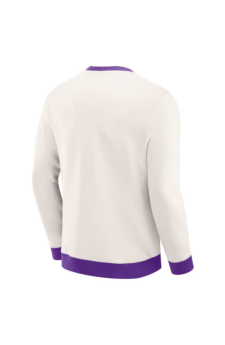 Darius Rucker Collection by Fanatics Men's Darius Rucker Collection by Fanatics  Cream Minnesota Vikings Colorblock Pullover Sweatshirt, Alternate, color, Cream