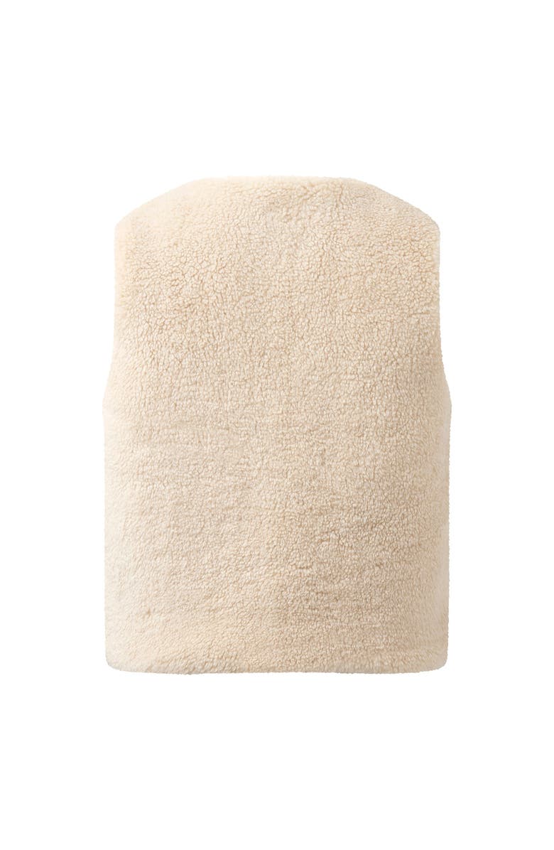 Rachel Riley Shearling Gilet, Alternate, color, Tan