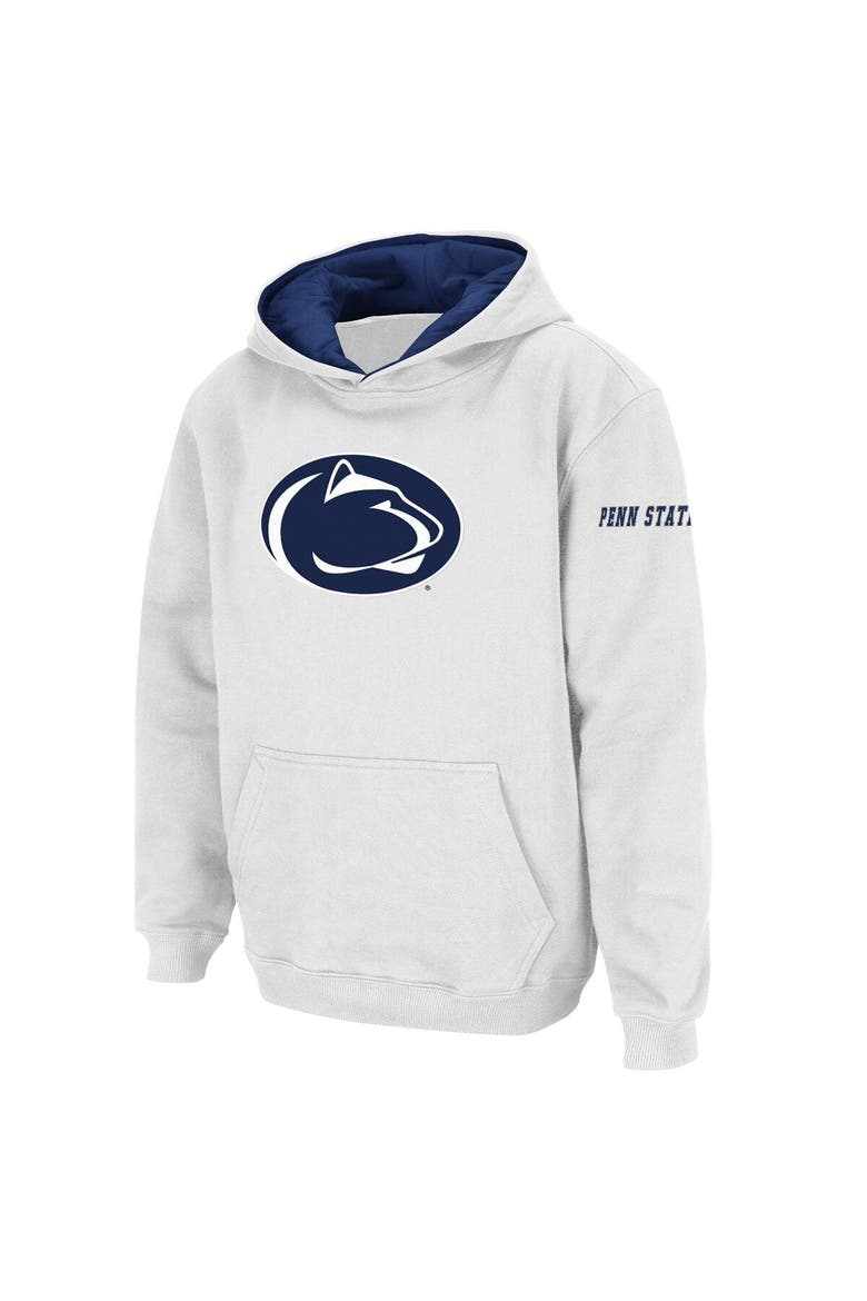 Youth Stadium Athletic White Penn State Nittany Lions Big Logo Pullover Hoodie, Alternate, color, White